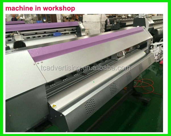 bossron wt-1700g dx5/dx7 head eco solvent inkjet printer plotter in guangzhou