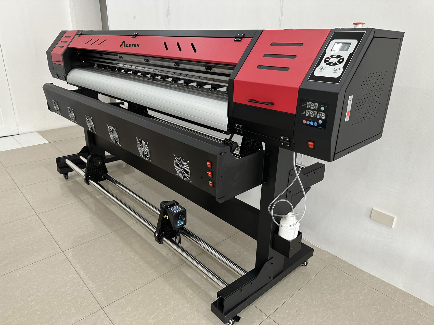 factory direct price 1.3m/1.6m/1.8m/I3200/xp600dx11/dx5 head  digital inkjet eco solvent printer plotter