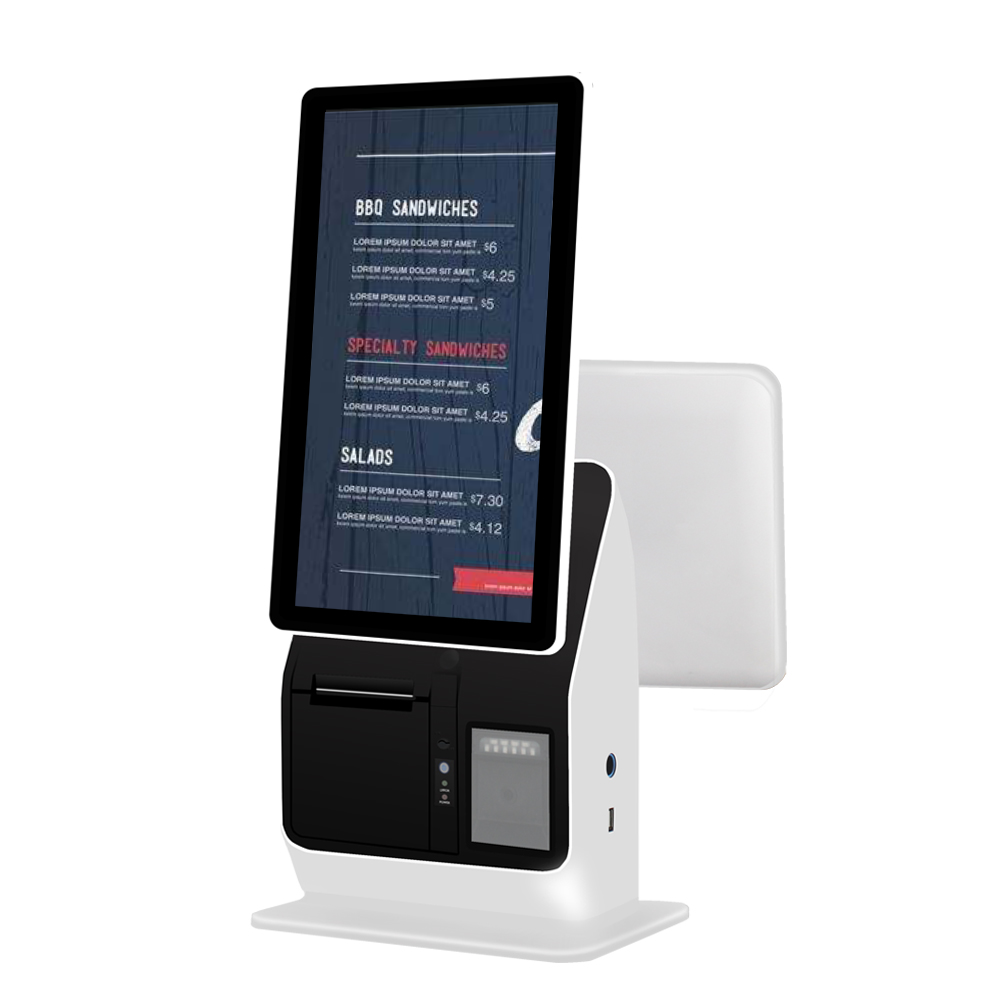 POS system for sale fast food terminal printer touch screen ordering machine self service payment kiosk