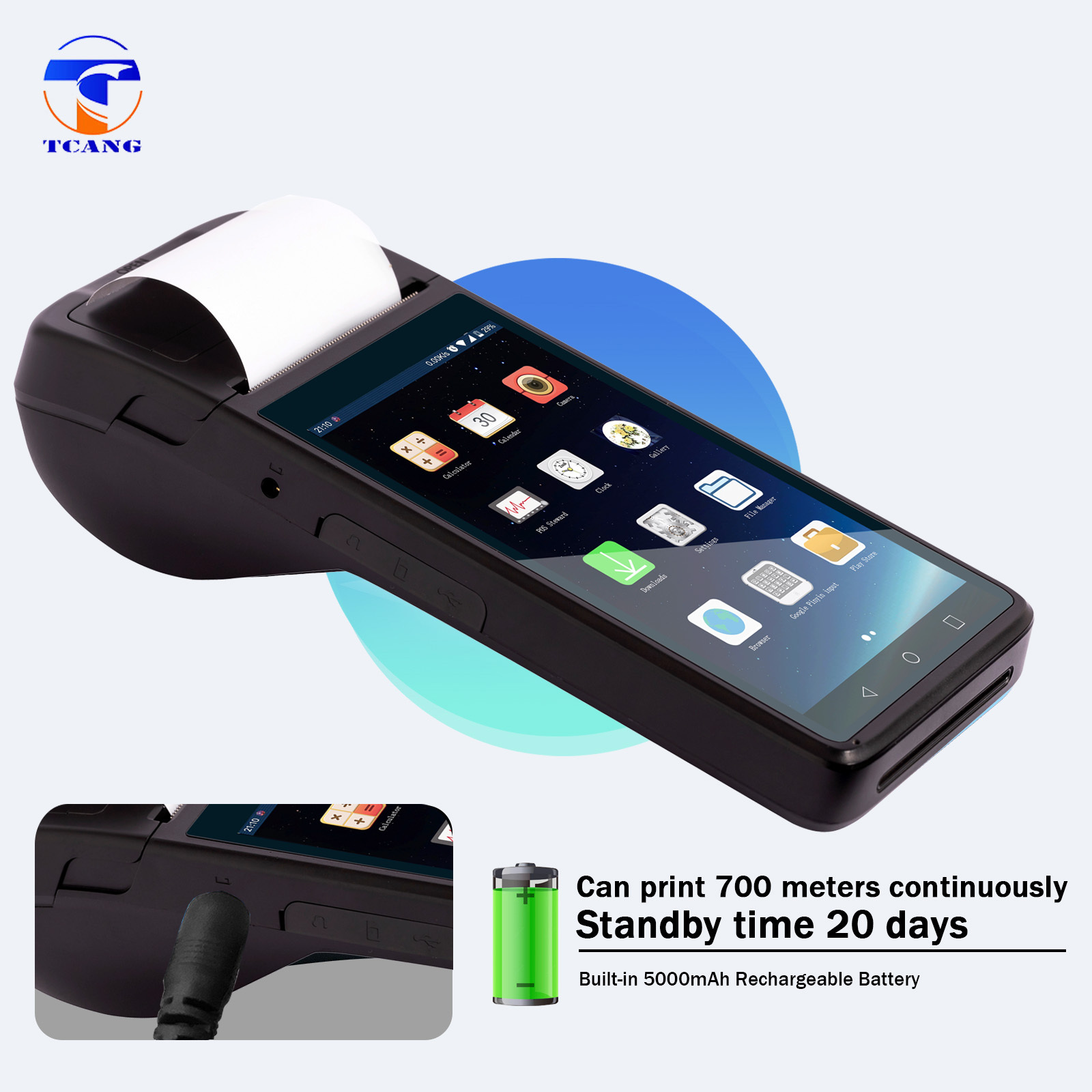 Multi Function android Payment pos Device mini Mobile POS machine With NFC Card Reader