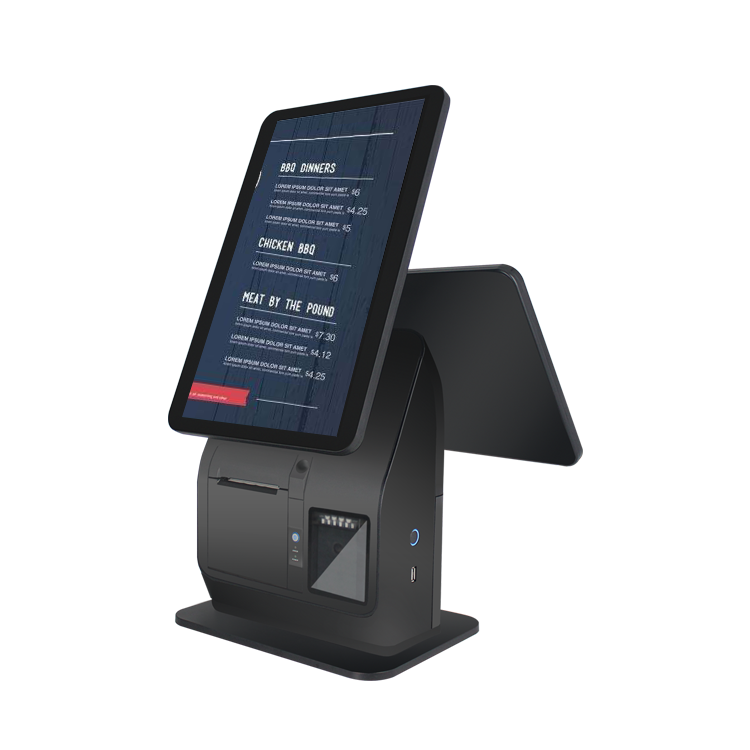 POS system for sale fast food terminal printer touch screen ordering machine self service payment kiosk