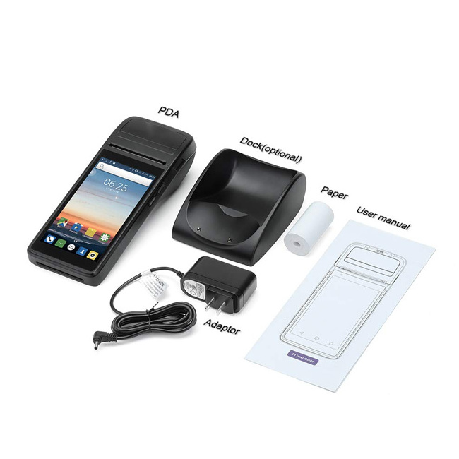 High Quality Handheld Touch Screen Mobile Pos Machine Portable Pos With Thermal Printer Android Pos Cash Register