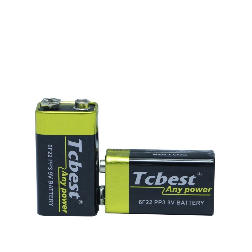 China supplier cheap 9v 6f22 006p batteryTCBEST 9 volt carbon battery