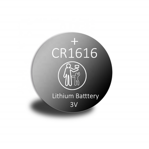 Hot Sale CR2032 CR1616 CR2016 CR2430 3V Button Battery CR1616 50mAh Lithium Manganese Button Battery Cell With Holder Pins