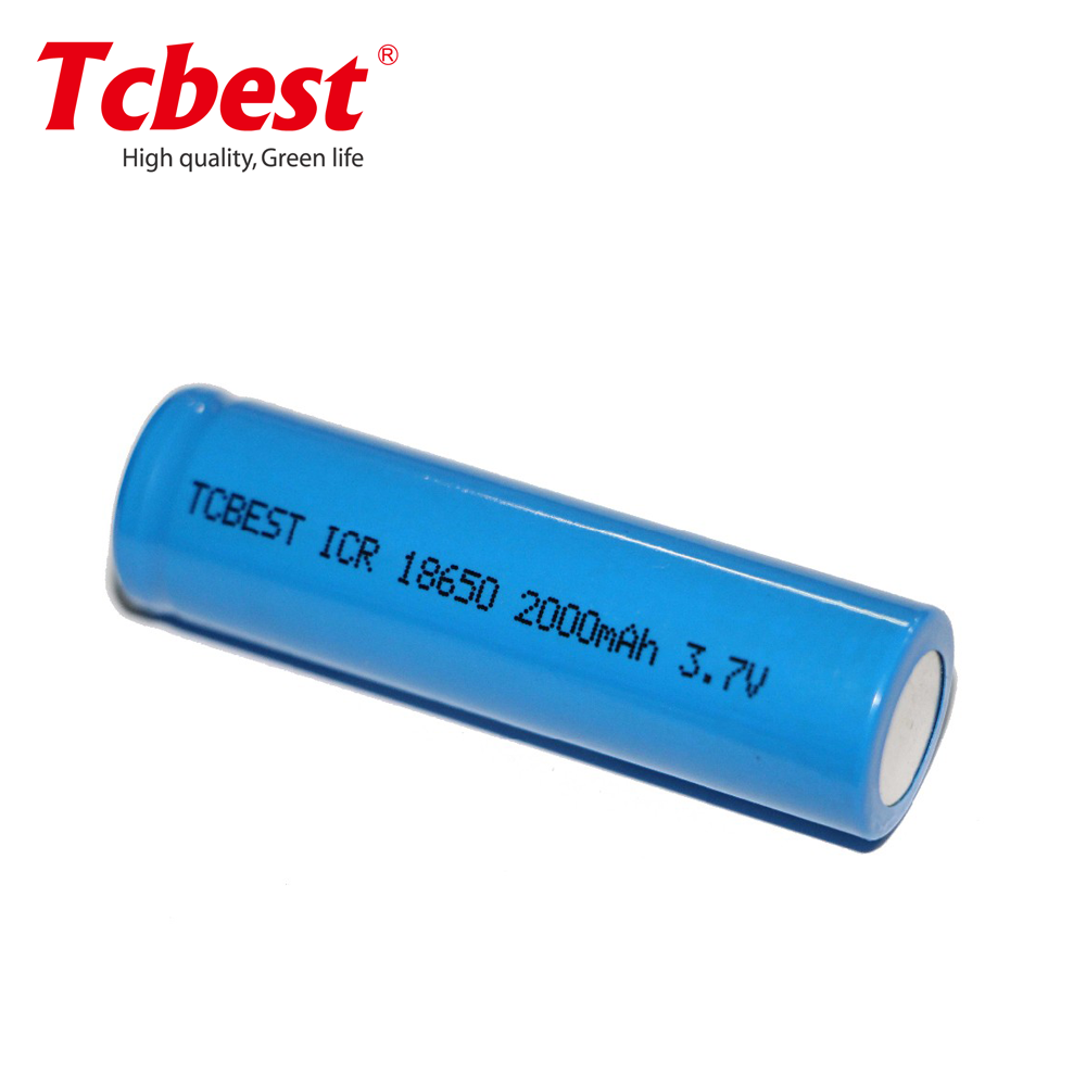 rechargeable lithium ion battery 18600 3.7v battery