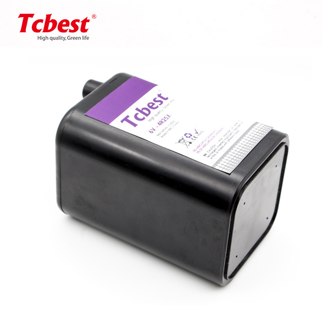 Lantern Battery Heavy Duty Primary Battery 0% Mercury Cadmium Dry Battery 6V  4r25 4R25  For Signal Light