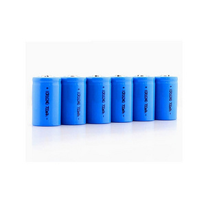 Rechargeable 700mAh 3.7V Li-ion 16340 Batteries ICR123A Lithium Ion Battery For LED Flashlight For 16340 ICR123A Battery