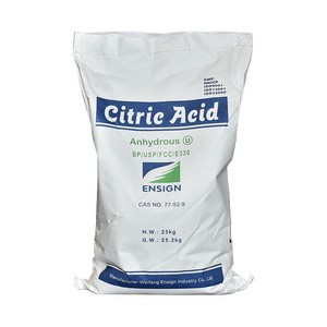 China Manufacturer Food Grade Additive Citric Acid Monohydrate E330 Citric Acid Anhydrous Plant Price