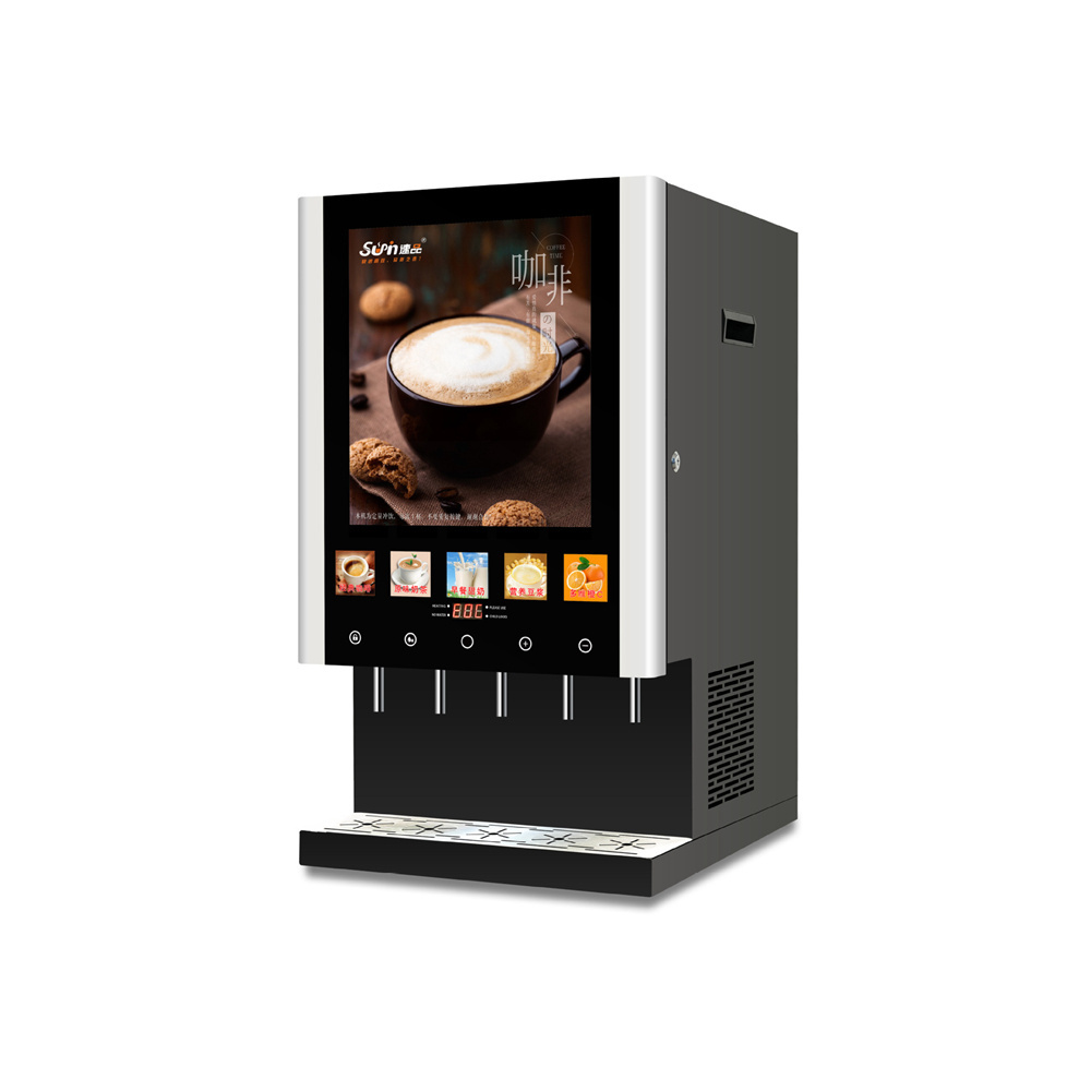 Coin-operated Professional Hotel Restaurant freshly brewed coffee vending machine smart coffee vending machine