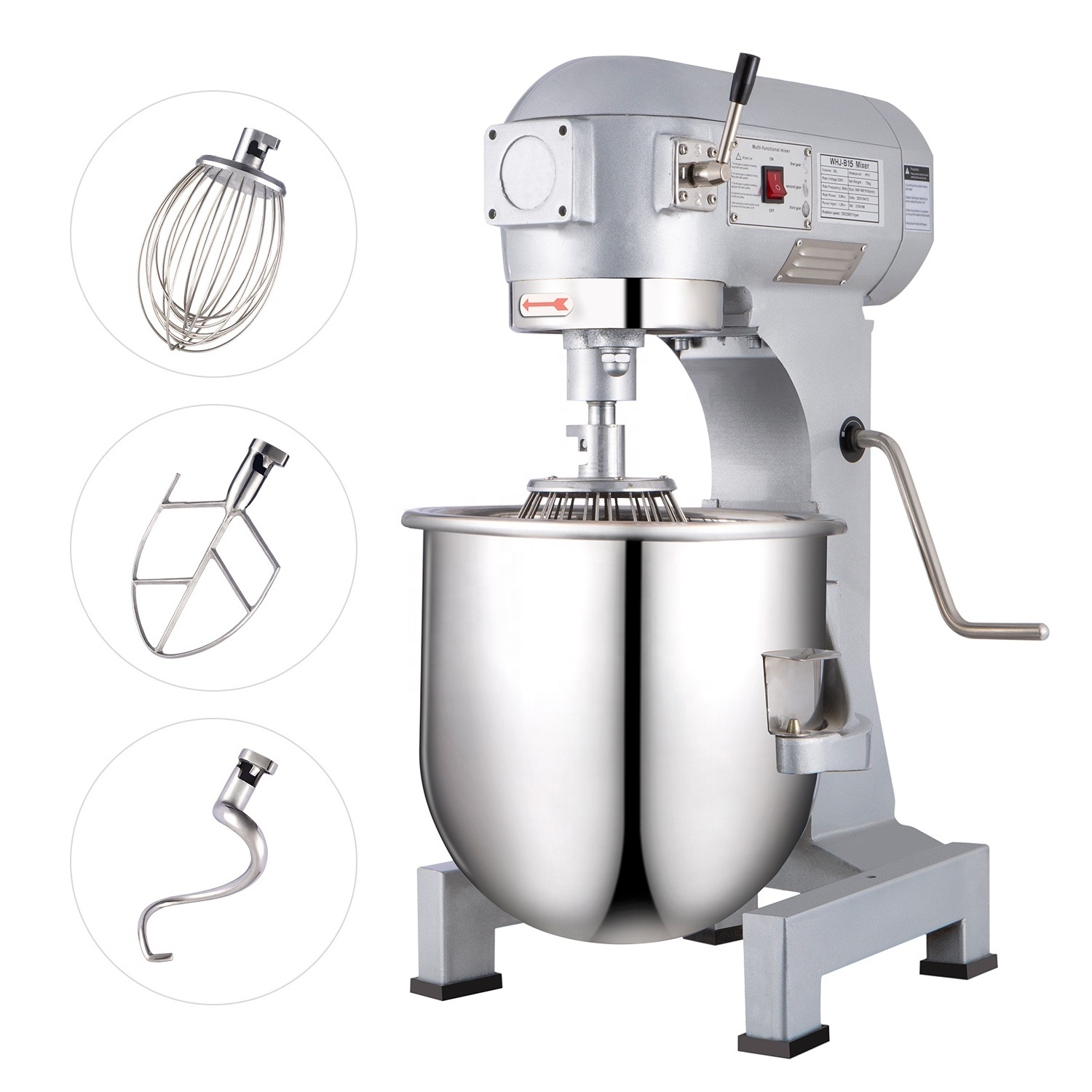 60L spiral mixer dough mixer kneader pizza dough bakery industrial dough mixer machine