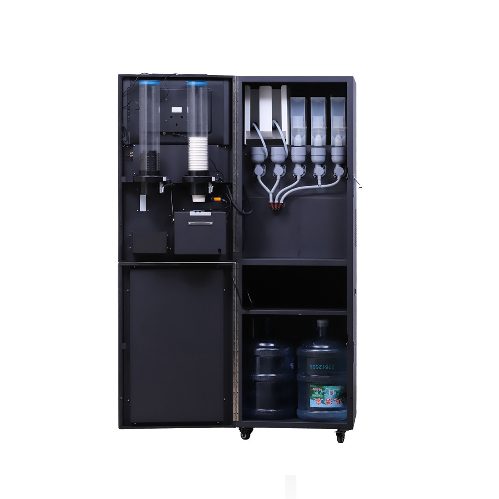 Smart Easily Operation hot and cold coffee vending machine touch screen coffee vending machine