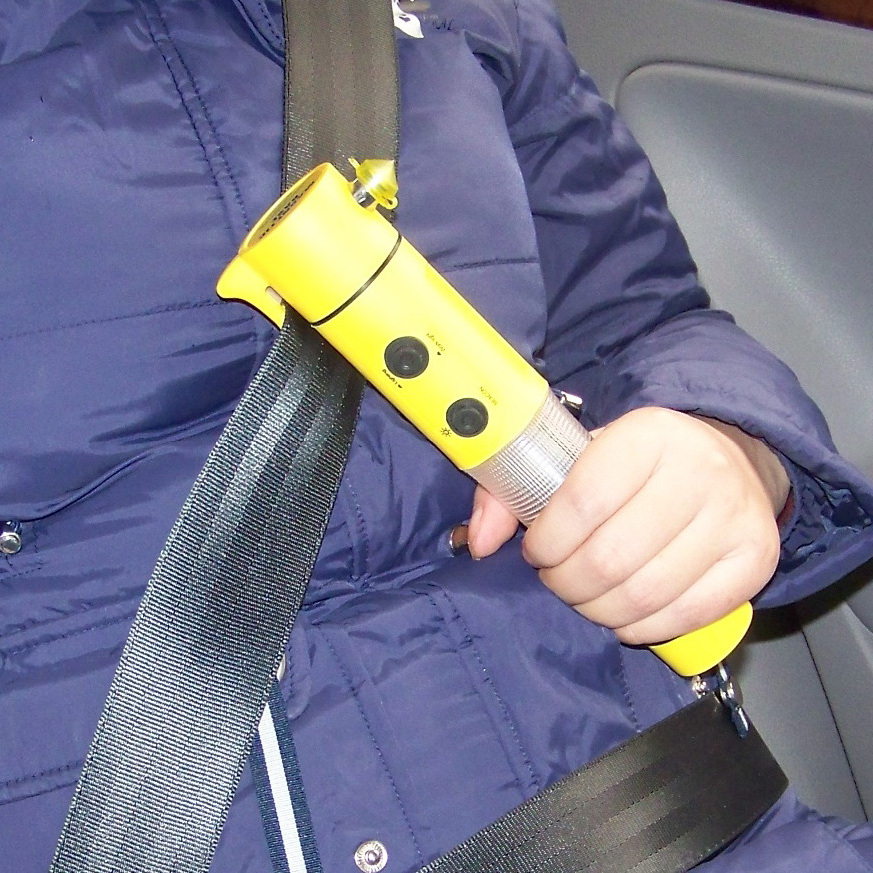 5 in 1 Auto Use LED Emergency Car Flashlight