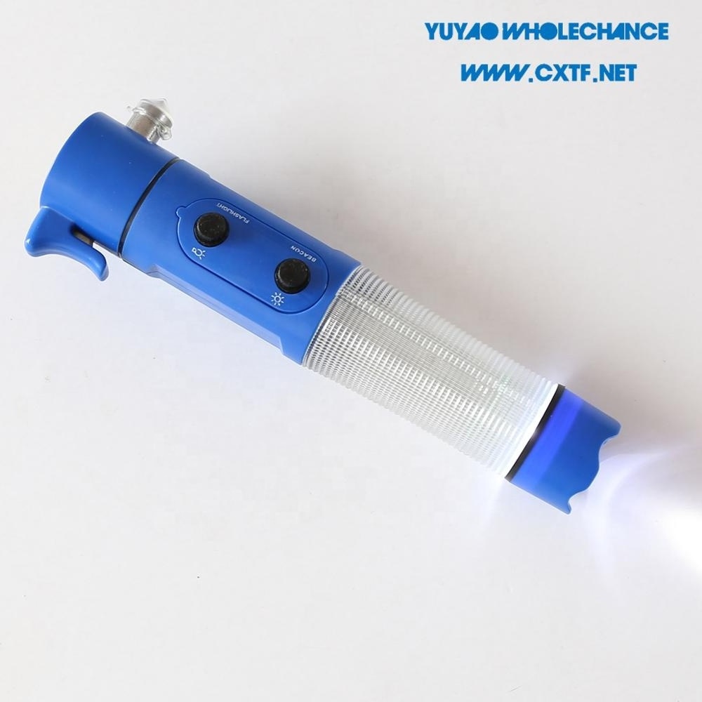 4 in 1 Multifunction Beacon Emergency LED Car Flashlight