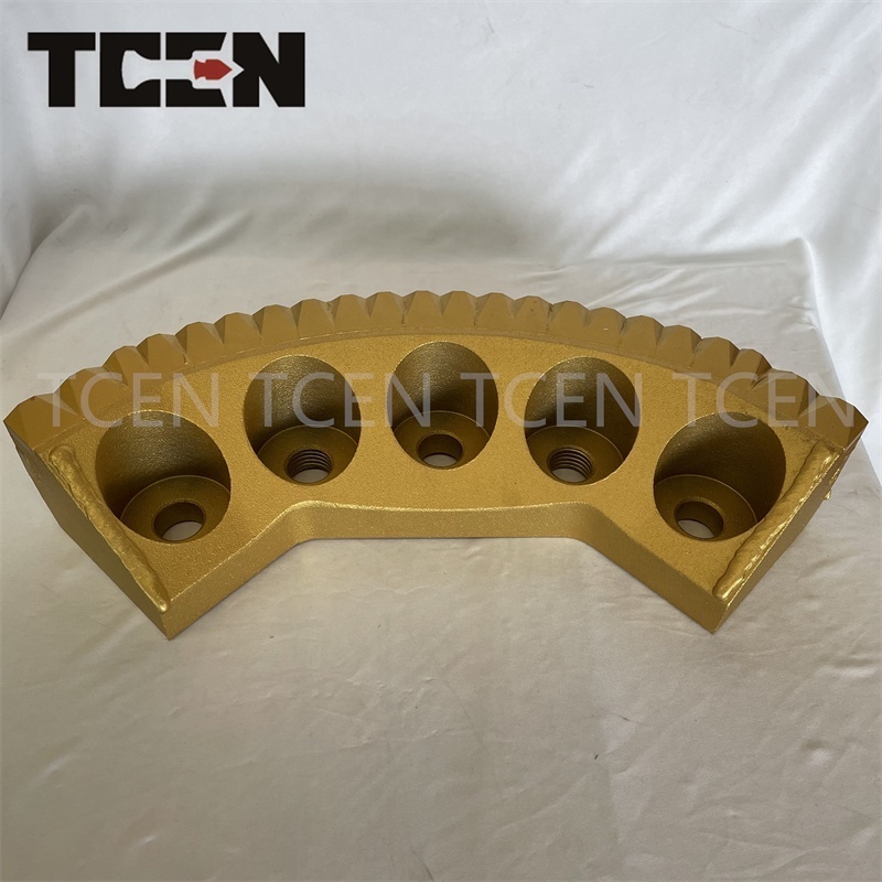 Pipe jacking machine cutting tools scraper bit for underground drainage system