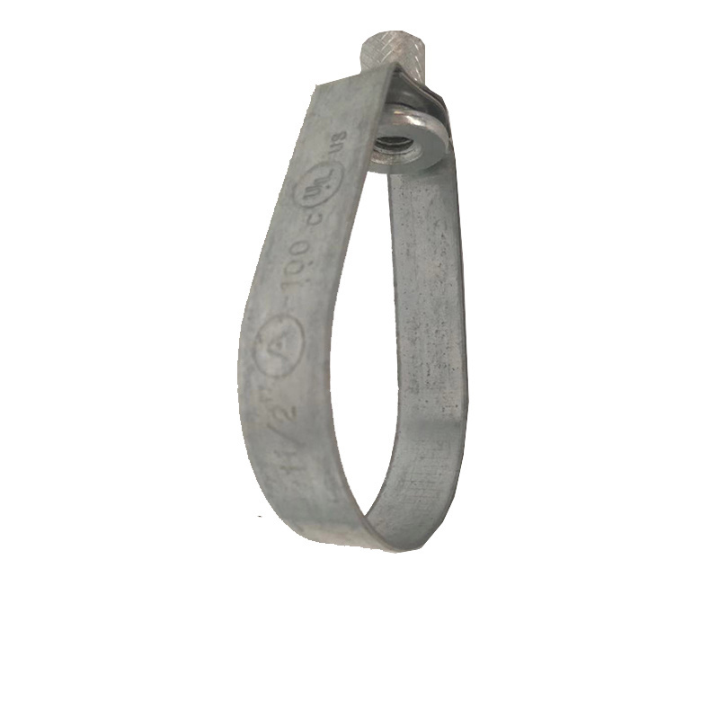 China Supplier Wholesale wivel hangers clamps tube Perforated Clamps stainless steel hinged pipe clamp