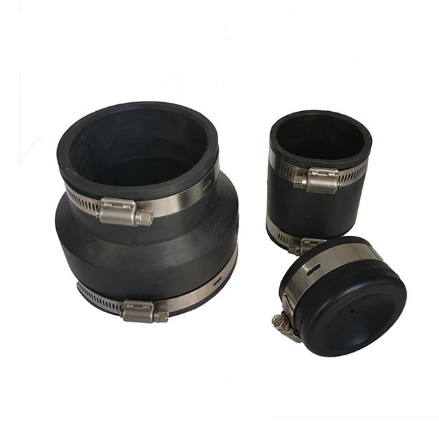 Flexible couplings rubber Pipe joint for plastic pipes