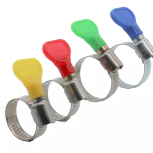 Hot sales Plastic handle quick clamp pvc pipe key hose clamp