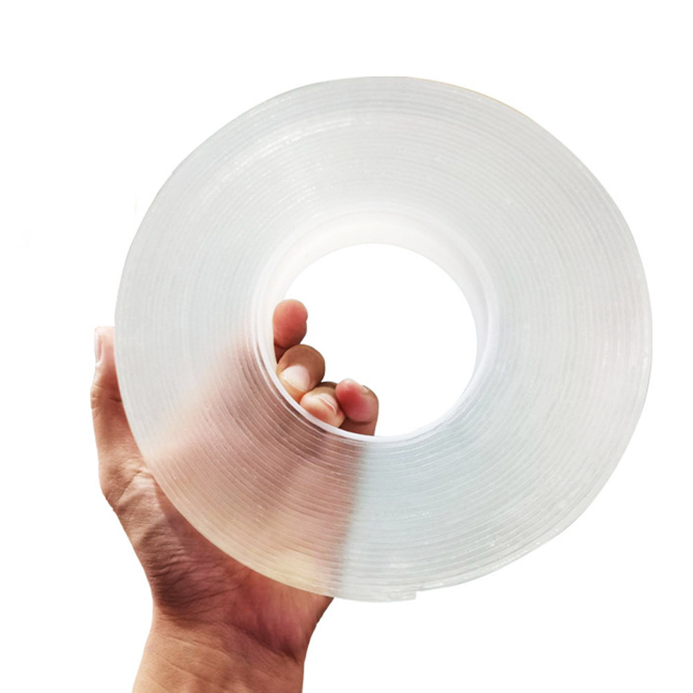 Clear Nano Double Sided Tape  Sticky Mounting adhesifs  Transparent Tape wall safe tape