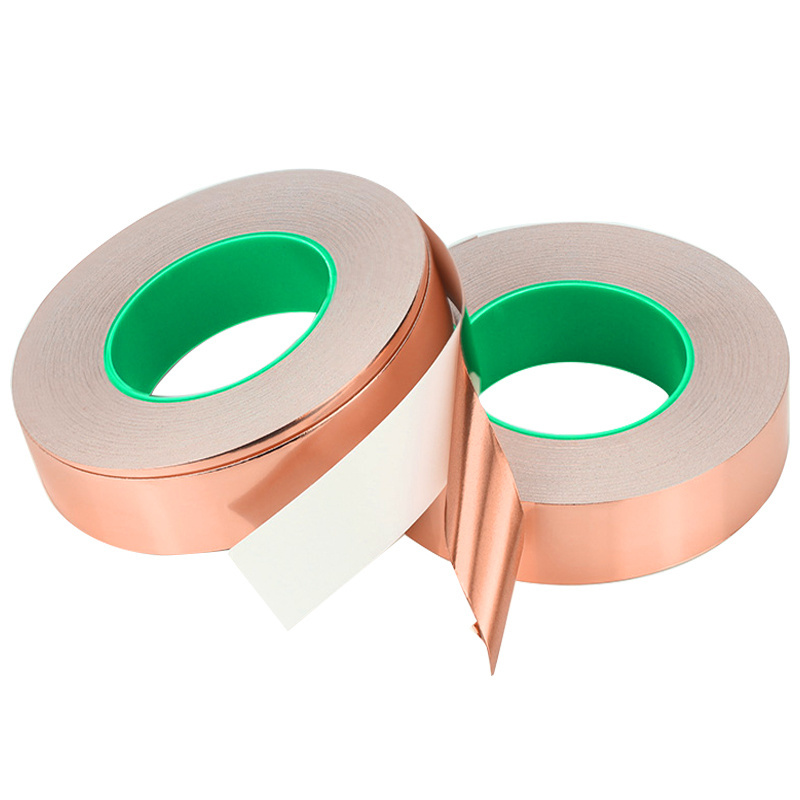 20M Double-Sided Conductive Copper Foil Tape EMI Shielding Paper Circuits Copper Tape Conductive Tape for  Stained Glass Slugs