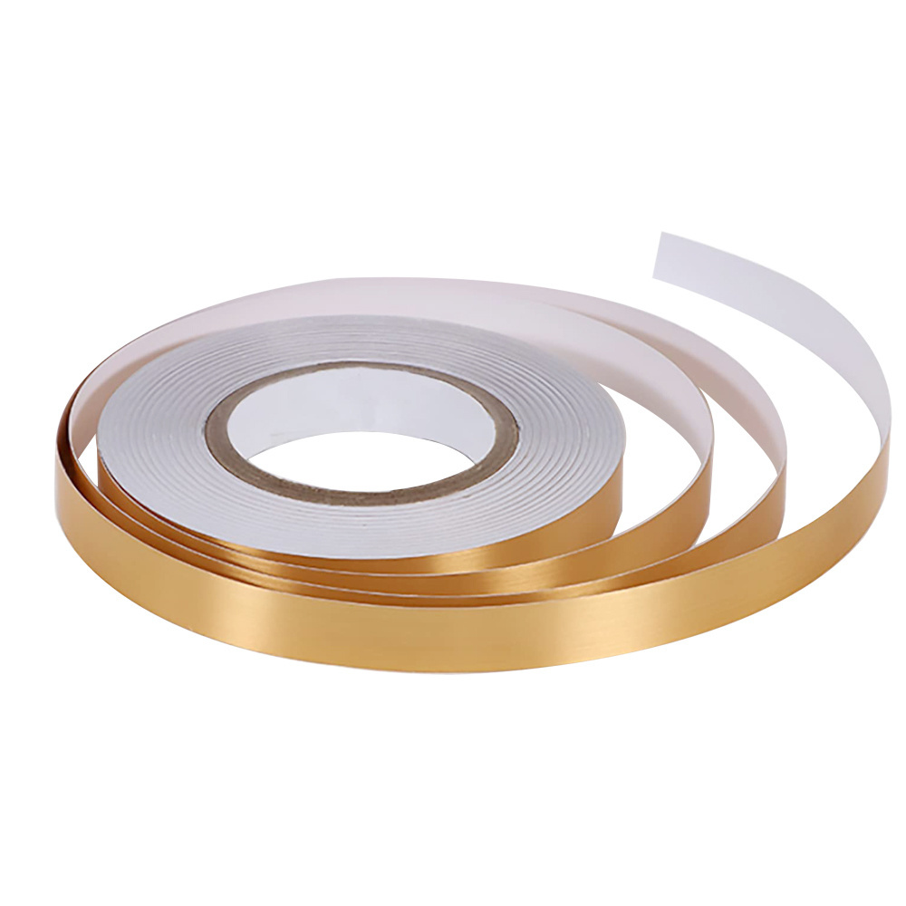 Mylar Metalized Polyester Film Tape Gold Washi Tape Metallic Wall Border Tape for Molding Trim DIY Graphic Art Supplies