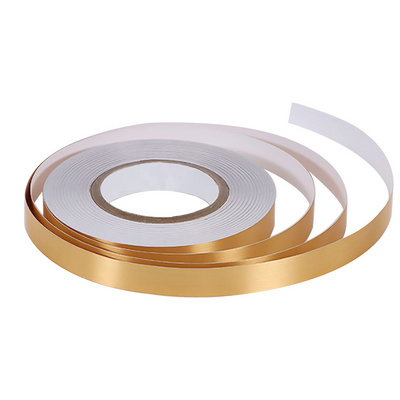 Mylar Metalized Polyester Film Tape Gold Washi Tape Metallic Wall Border Tape for Molding Trim DIY Graphic Art Supplies