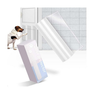 Door Protector from Dog Scratching, Cat Anti Scratch Tape Clear Training Self Adhesive Tape for Carpet, Sofa, Couch, Door