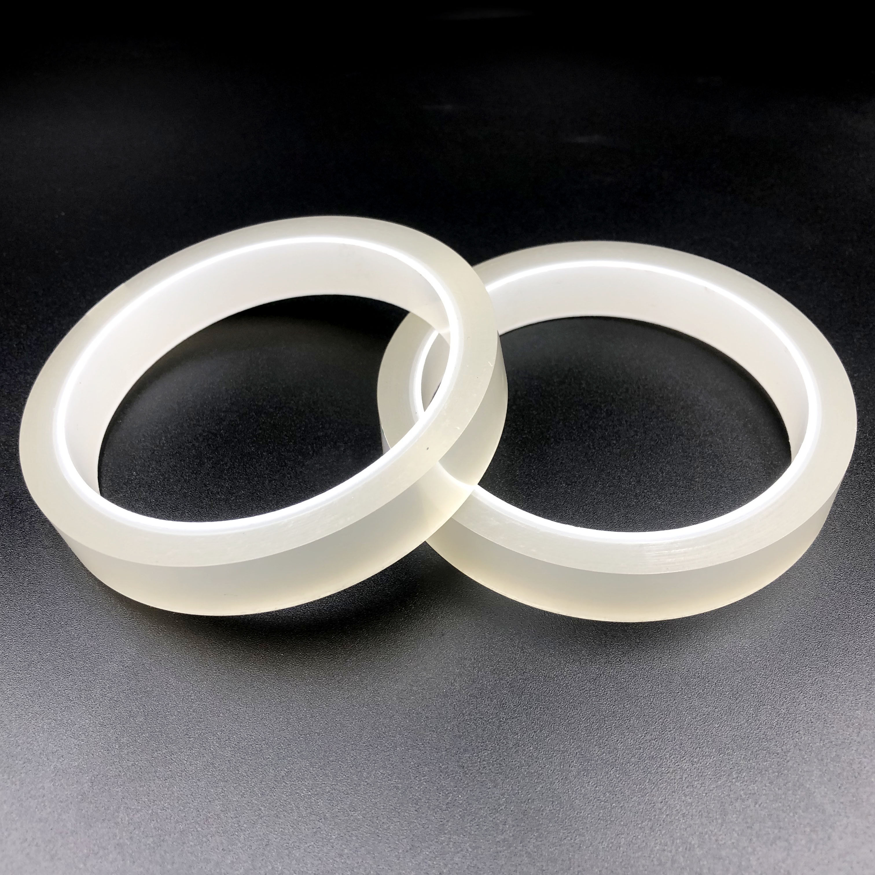 Fast Delivery 20mm Width Clear Polyester Film Heat Resistant Tape For Sublimation