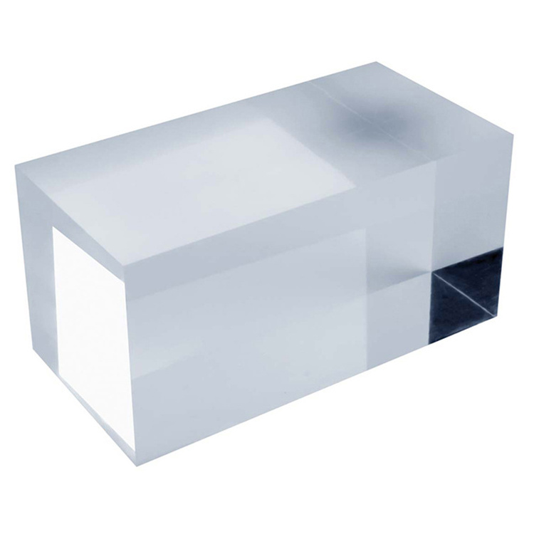 Solid Acrylic Display Blocks Perspex Jewelry Counter Display Acrylic Cube