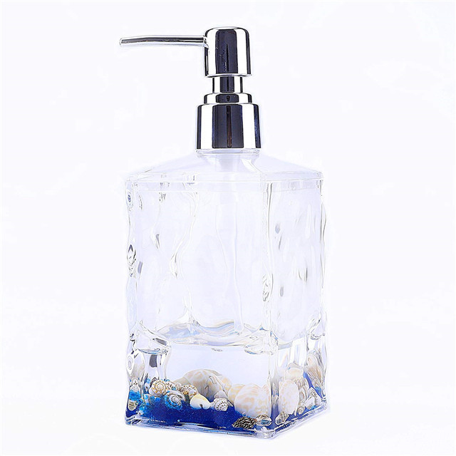 Acrylic Bathroom Accessories Set Acrylic Soap Dispenser