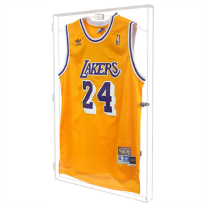 Factory Supply Clear Acrylic Jersey Display Case Shadow Frame Box High-end Football Baseball Basketball Jersey Frame with Lock