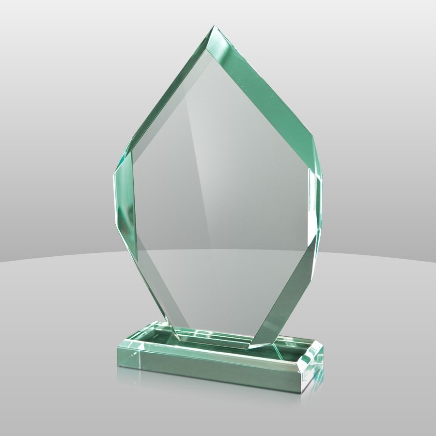 Clear Custom Acrylic Trophy Block Blank Colored Acrylic Trophy Awards For Display