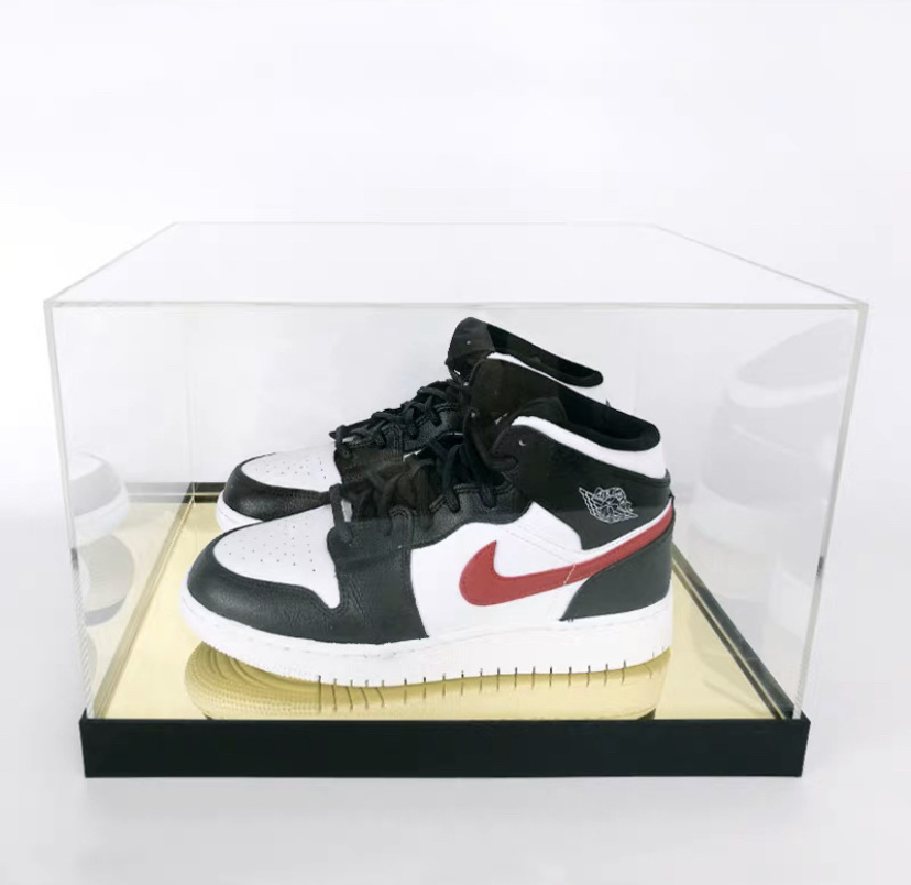 Factory transparent  basketball sneaker acrylic display shoe box