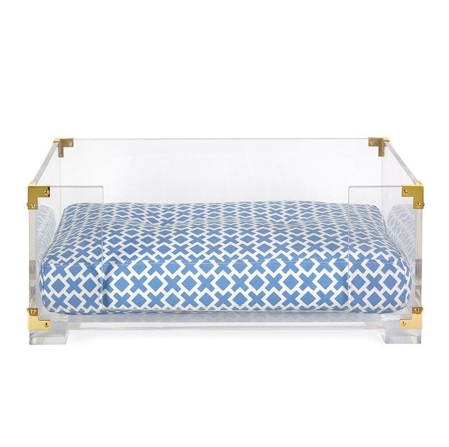 Modern Design Clear Acrylic Pet Bed For Dogs and Cats