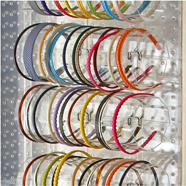 Acrylic Jewelry Earring Necklace Headband Display Stand Holder