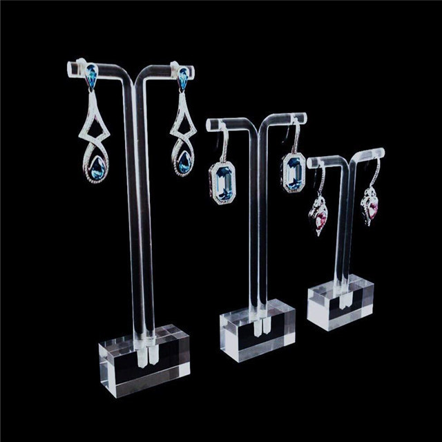 Acrylic Jewelry Earring Necklace Headband Display Stand Holder