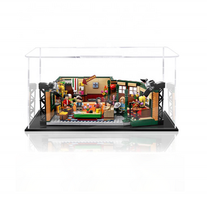 Custom Acrylic Lego Bricks Toy Display Case Self-Assembly Detachable Clear Cube Box for Lego Model