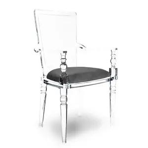 Wholesale Acrylic Clear Chair For Weddings And Banquet