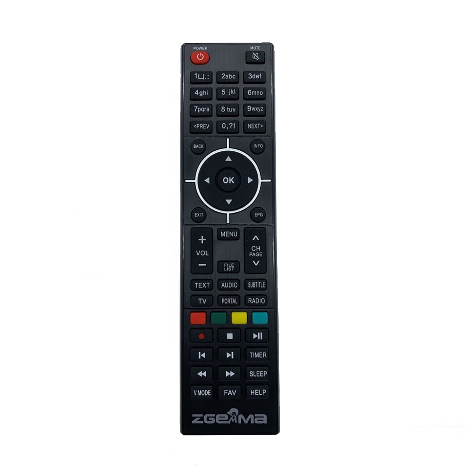 Remote control For Zgemma Star HS H2S H2H H4 H5 H5.2S H52TC H7 H9.2S Satellite TV Receiver Decoder