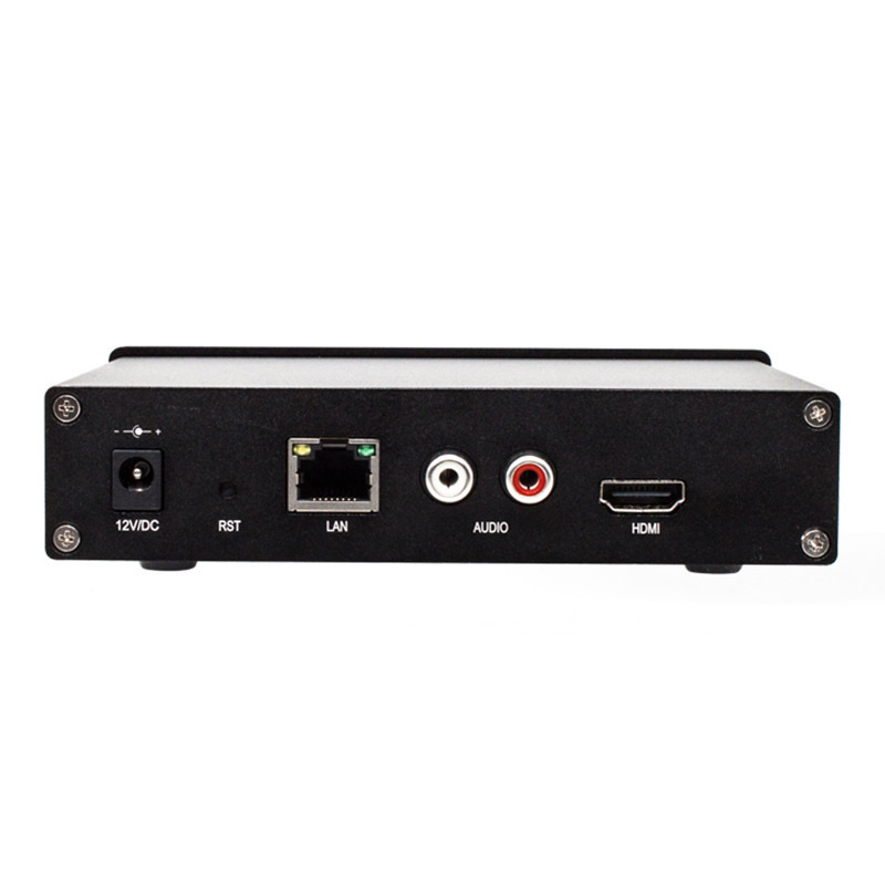 Independent audio IP streaming professional video encoder for webcasting