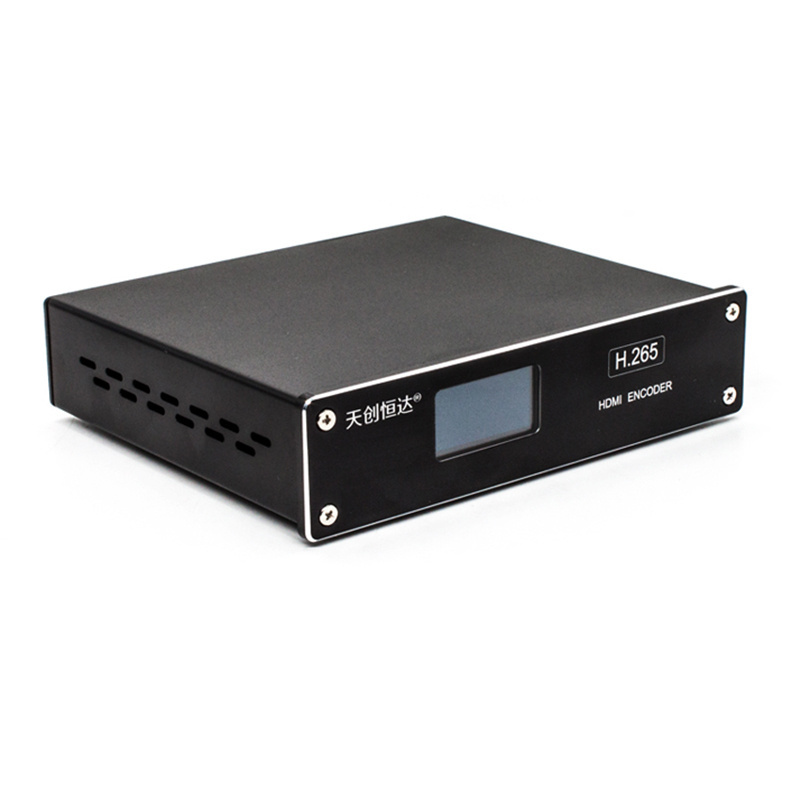 Independent audio IP streaming professional video encoder for webcasting