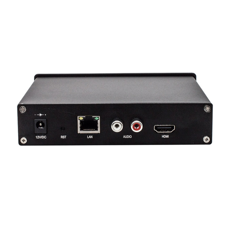 Independent audio IP streaming professional video encoder for webcasting