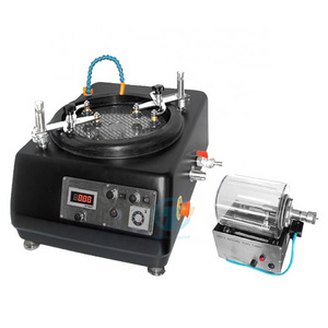 grinding and polishing machine for metallographic samples like crystal components, semiconductor wafers, and and ceramics