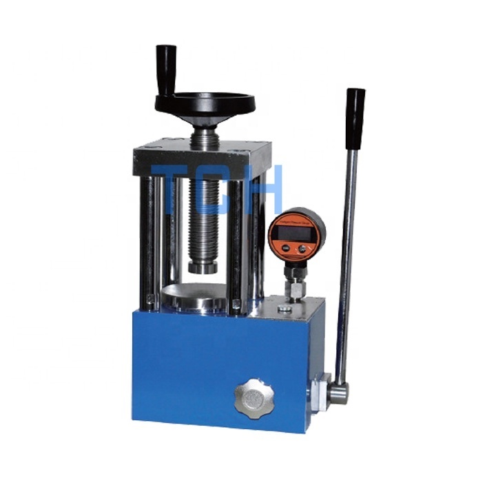 5T/ 12T/ 20T / 30T / 40T / 60T  laboratory manual hydraulic pellet press for powder for FTIR XRF KBr, thin film, etc