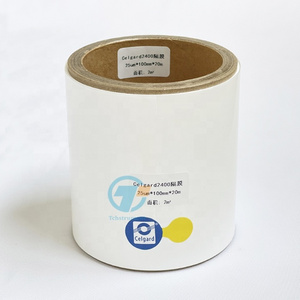 25 um Microporous PP Celgard 2400 Battery Separator 100mm*20m