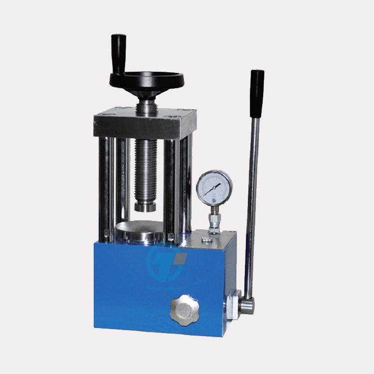 5T/ 12T/ 20T / 30T / 40T / 60T  laboratory manual hydraulic pellet press for powder for FTIR XRF KBr, thin film, etc