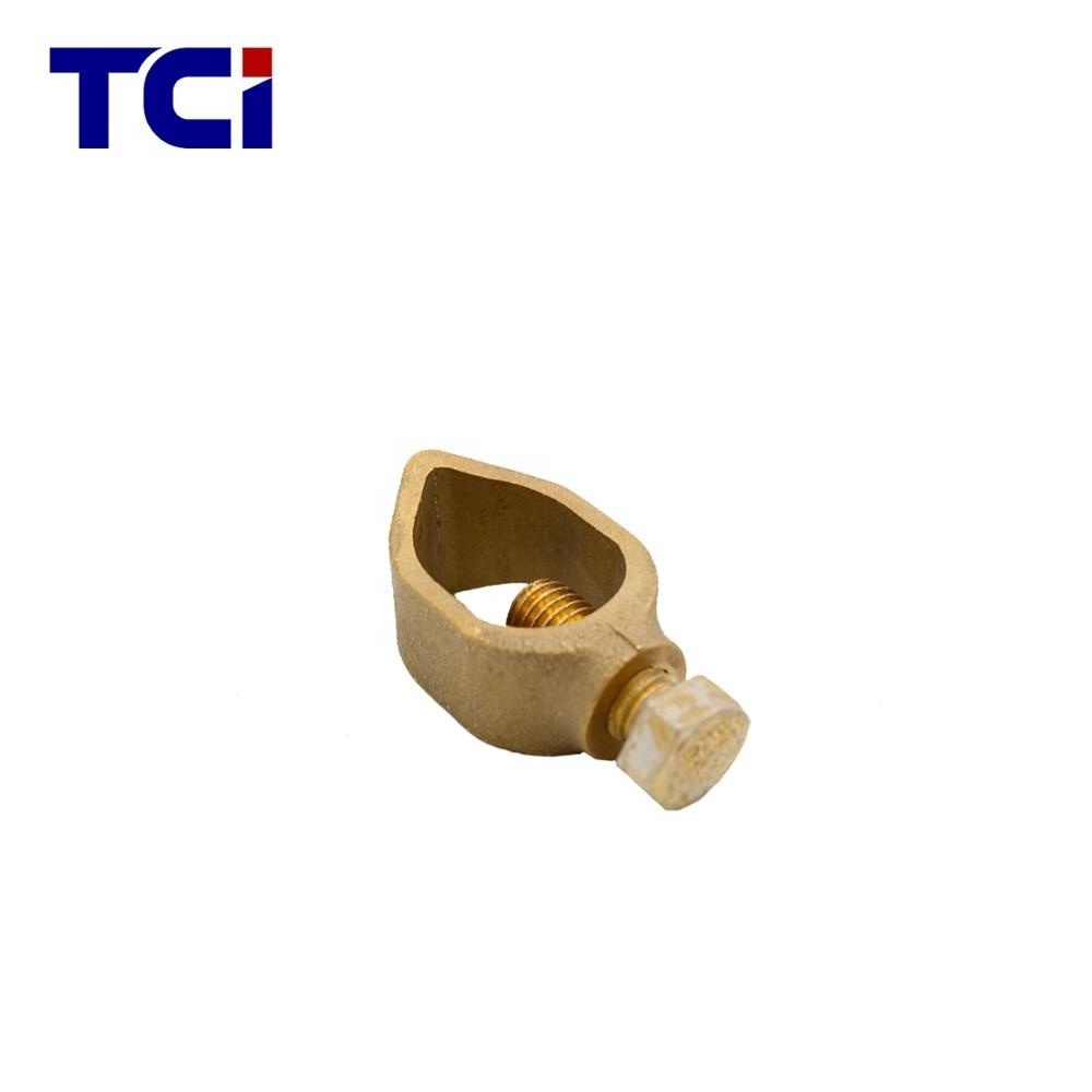 TCI electrical earthing fittings includes Grounding rod/Grounding clamp/Stay rod/Grounding