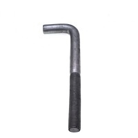 Handan Tiancong Right Angle Bend Hook Bolts,  Foundation Bolts ,L shape anchor bolt