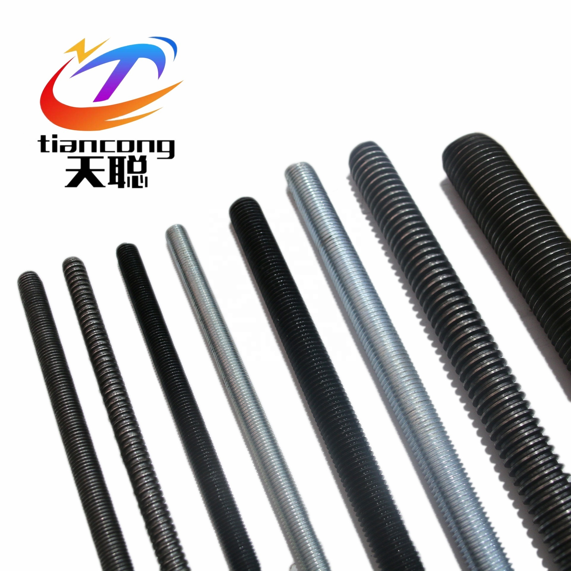 DIN975 galvanized carbon steel full thread rod