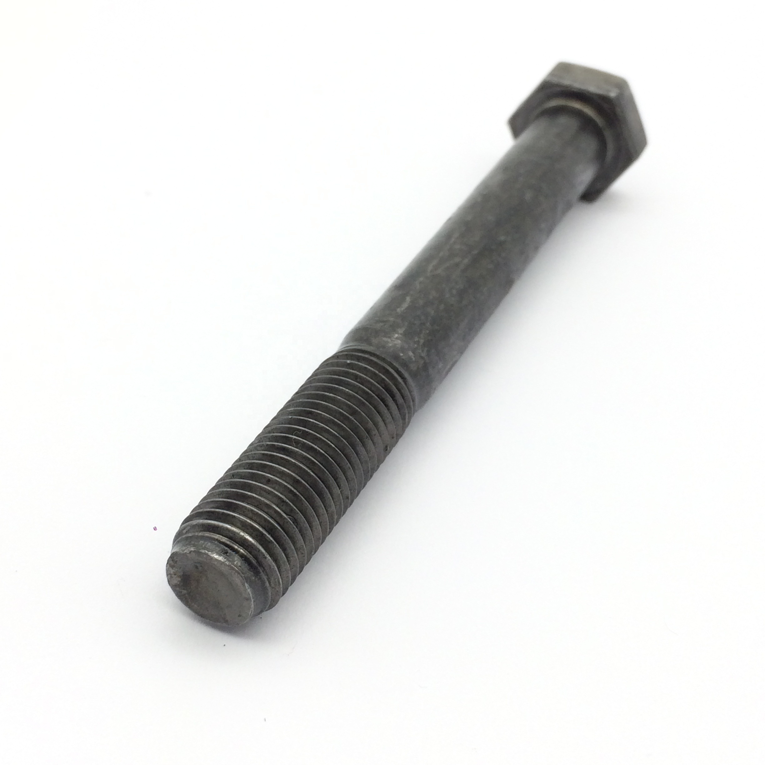 Hebei Handan factory partially threaded half thread hex bolt black Grade 8.8  DIN 931 Hexagon bolts