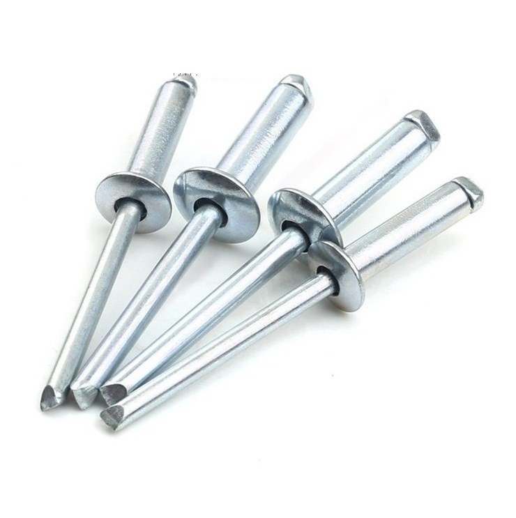 Aluminum Mushroom Screw Pull Rivets Breaking Mandrel Blind Nail Pop Rivet Self Inserting Rivets Furniture